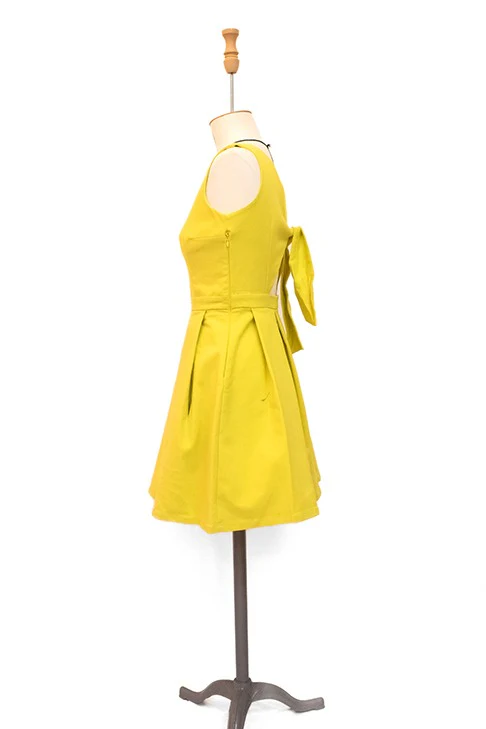 Seconde Main - Robe l'Attachante jaune 75 - L'Amusée – Image 6
