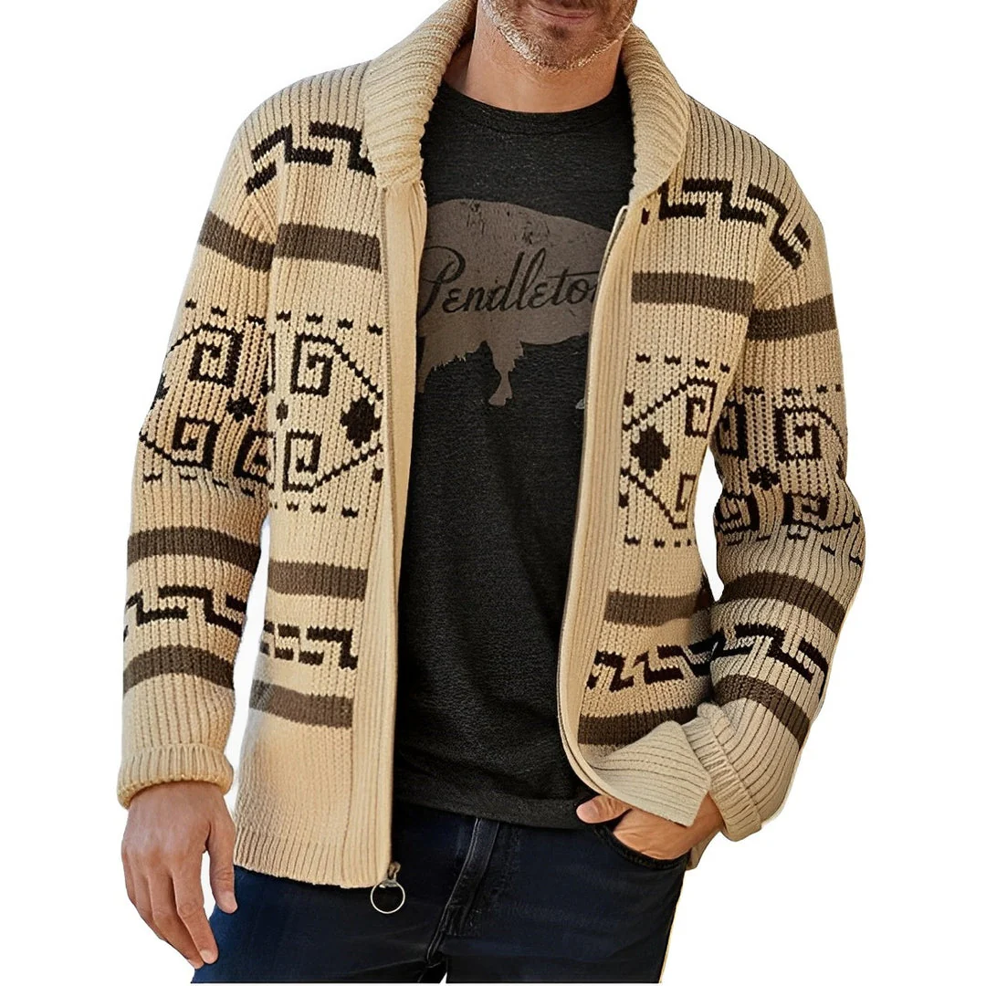 Étienne - Cardigan Style Vintage Maille Homme – Image 2