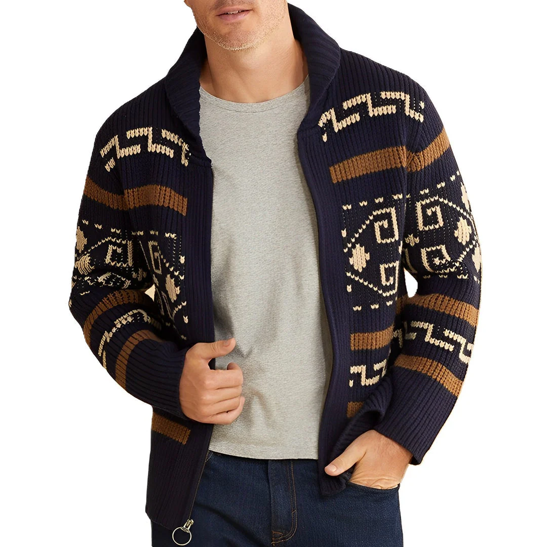 Étienne - Cardigan Style Vintage Maille Homme – Image 4