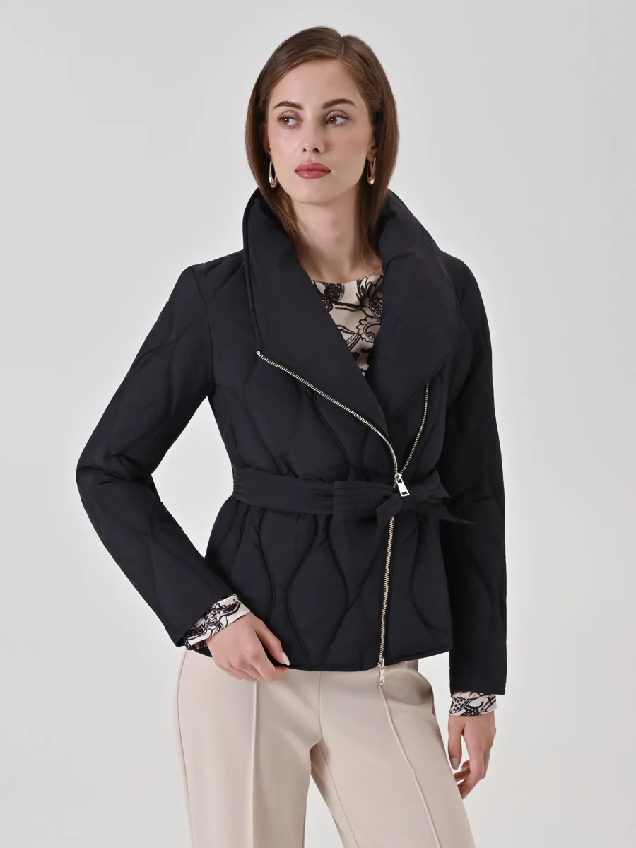 Piumino Biker Nero – Image 6