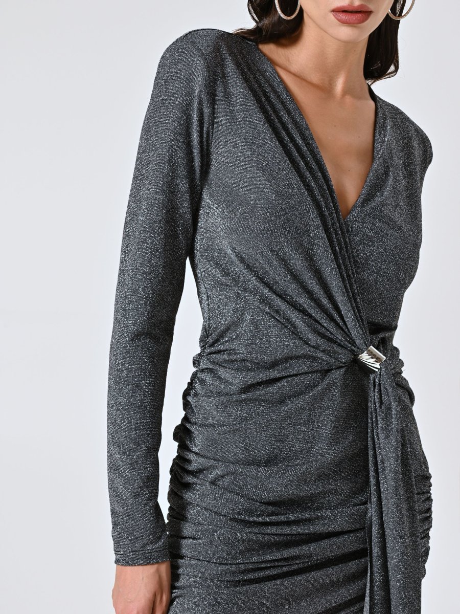 Tubino Jersey Lurex Argento – Image 4