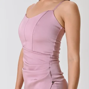 Tubino Rosa Malva in Raso