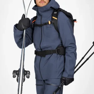 Veste de ski (Coquille) Gentian – Deep Blue – Hommes