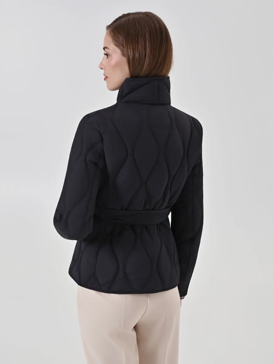 Piumino Biker Nero – Image 4