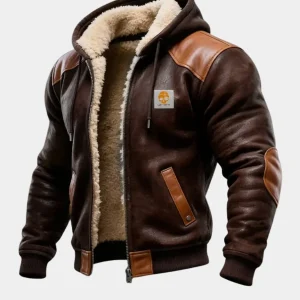 Damien – Veste homme vintage en daim