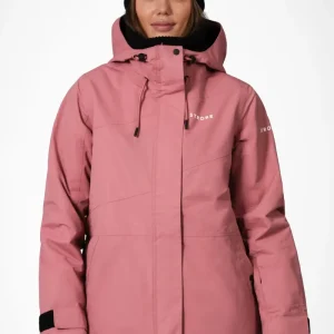 Veste de ski Aura Dusty Red – Femmes