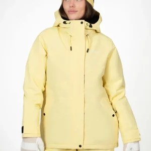 Veste de ski Aura Lt Yellow – Femmes