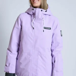 Veste de ski Aura Pale Violet – Femmes – Old logo