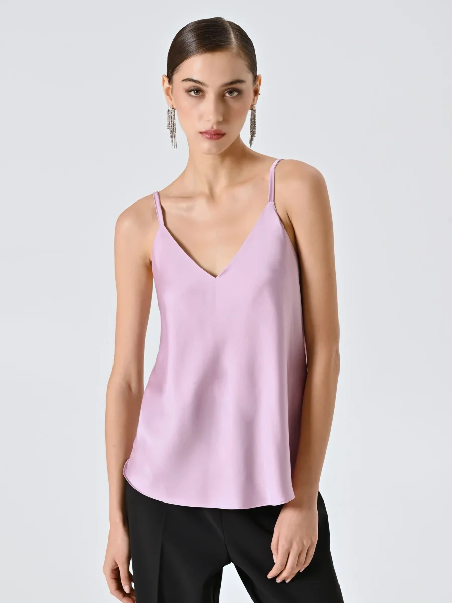 Top Spalline Sottili Rosa Malva – Image 4