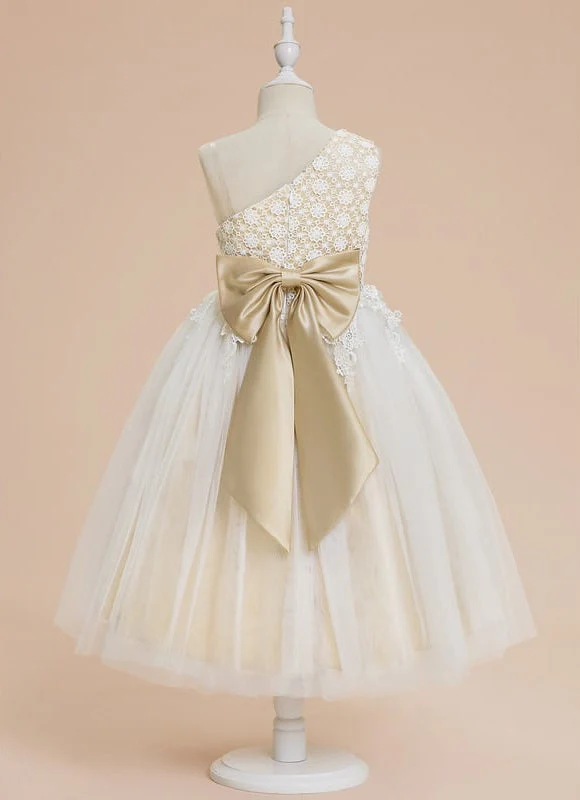 Robe De Cérémonie Longue Bohème Chic Couleur Champagne