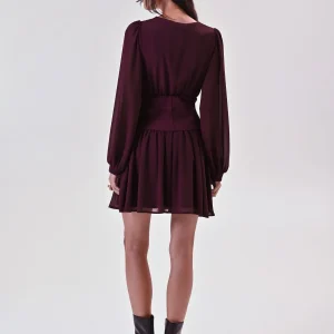 Abito Bustier in Georgette