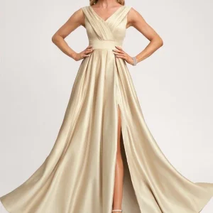 Robe De Soirée Couleur Champagne