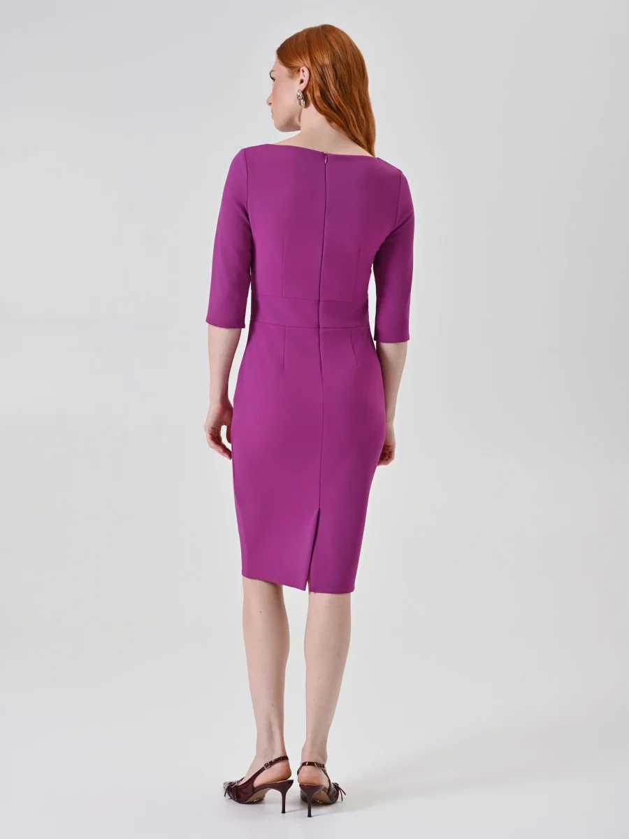 Abito tubino con dettaglio gioiello – Image 4