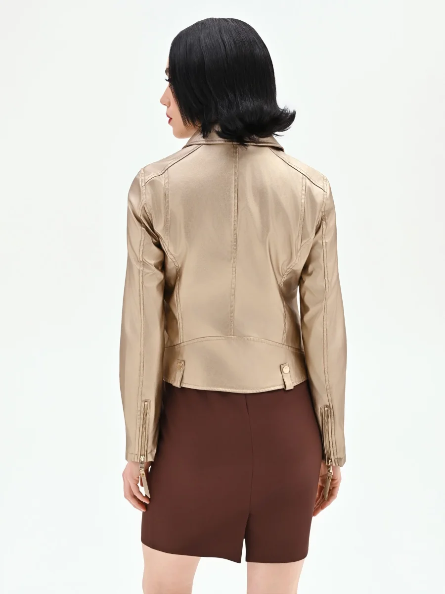 Chiodo laminato oro – Image 2