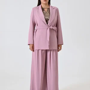 Giacca Curvy Vestaglia Rosa Malva in Cadi