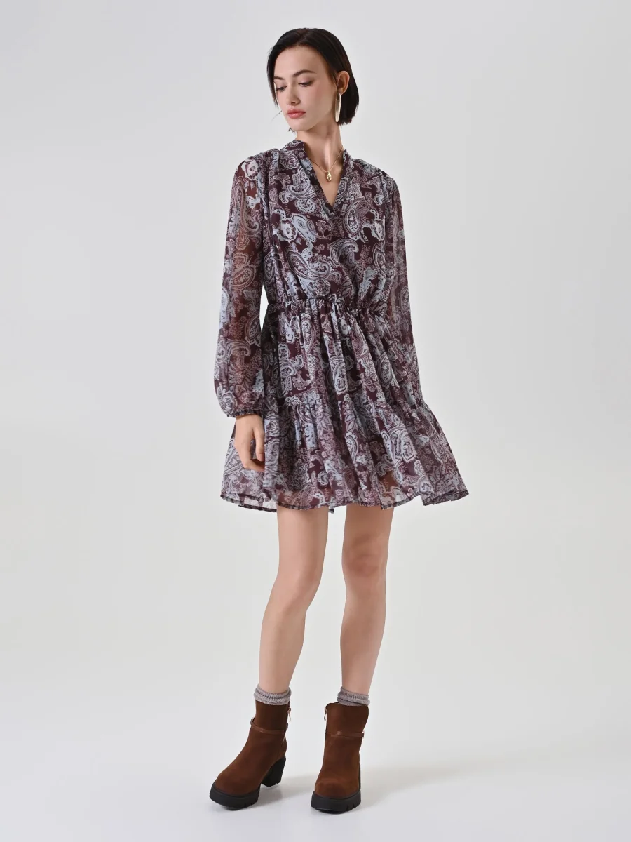 Abito stamoa Cachemire con Balza – Image 5