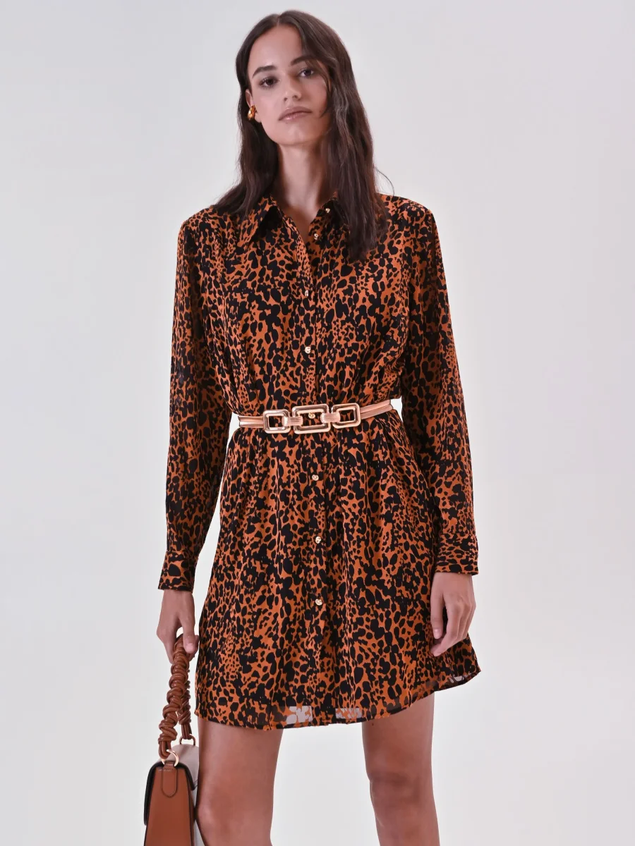 Abito a Ruota Animalier – Image 6