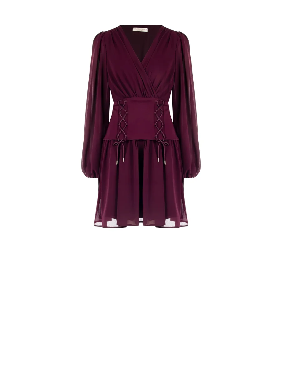 Abito Bustier in Georgette – Image 6