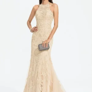 Robe Mariée Sirène Champagne