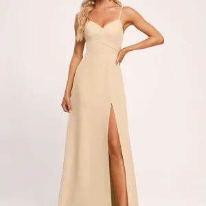 Robe Mousseline Champagne