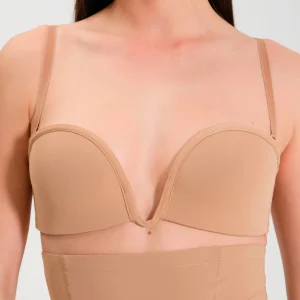 Reggiseno a Fascia Scollo Profondo