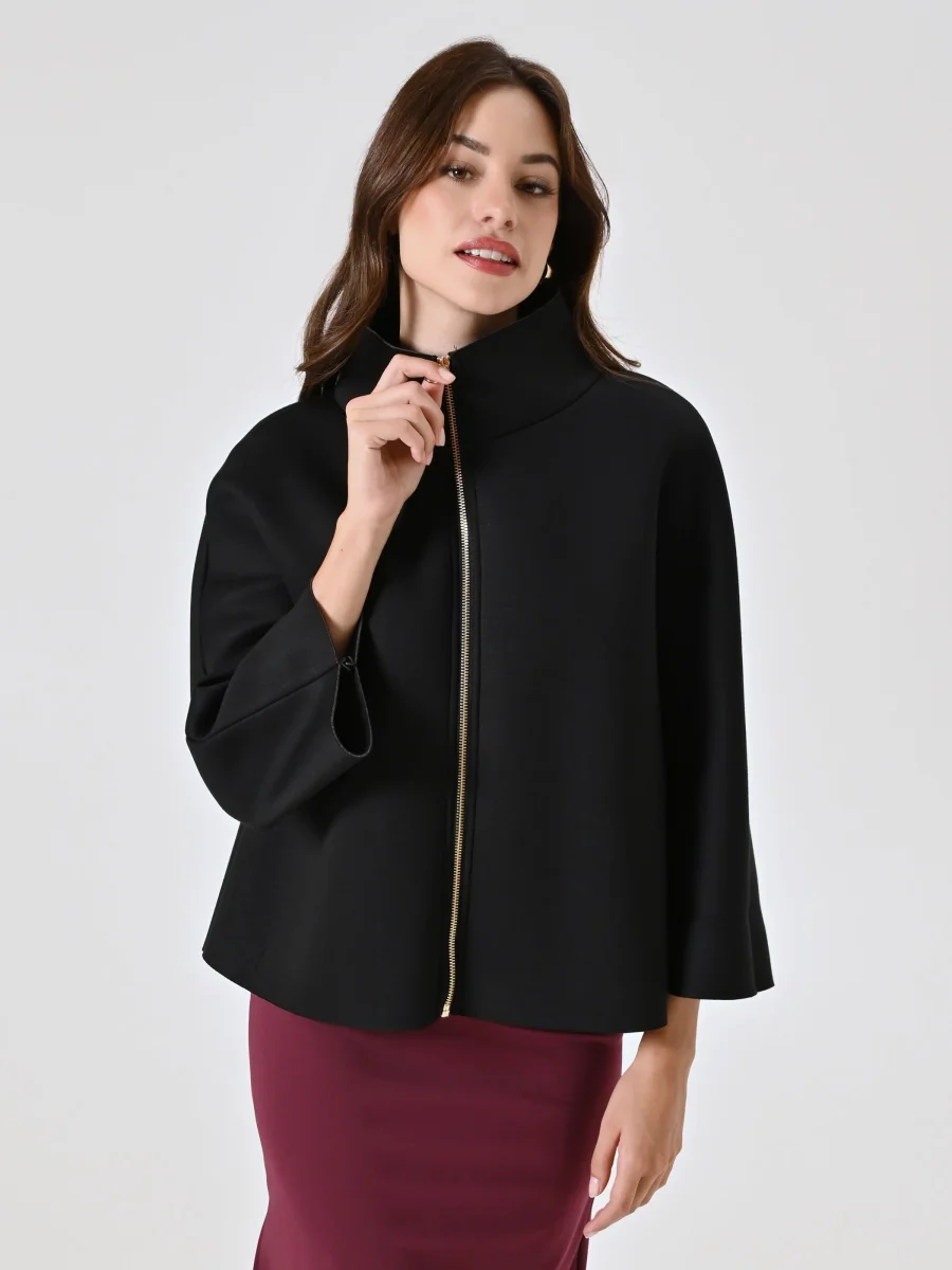 Cappa Nera in Tessuto Scuba – Image 5