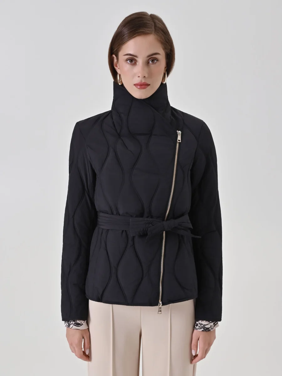 Piumino Biker Nero – Image 3