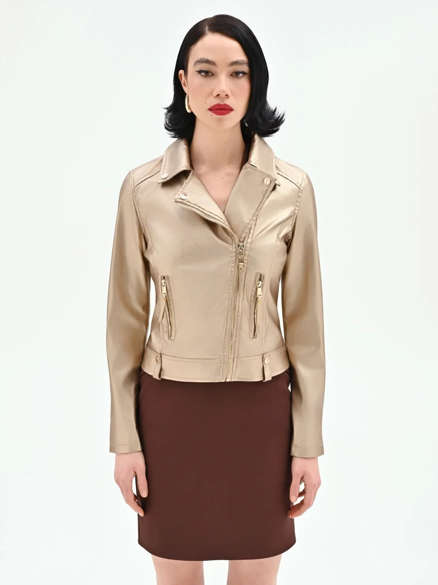 Chiodo laminato oro – Image 6