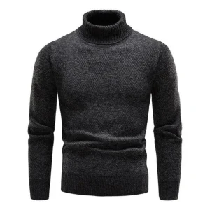 Maxime - Pull Col Roulé Élégant Sophistication Homme