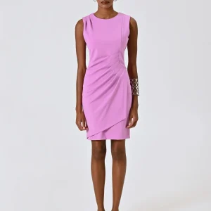 Tubino con Drappeggio e Gonna Portafoglio