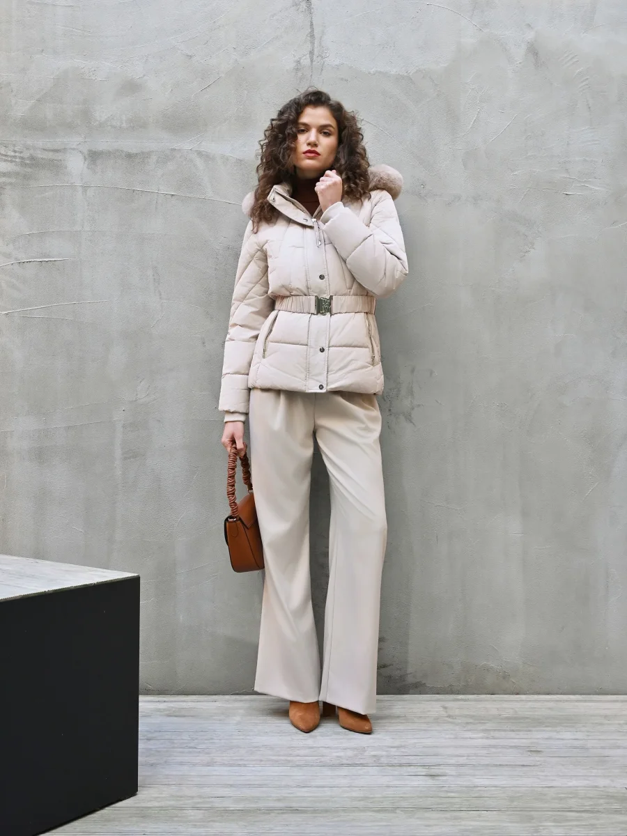 Piumino Corto Beige – Image 7