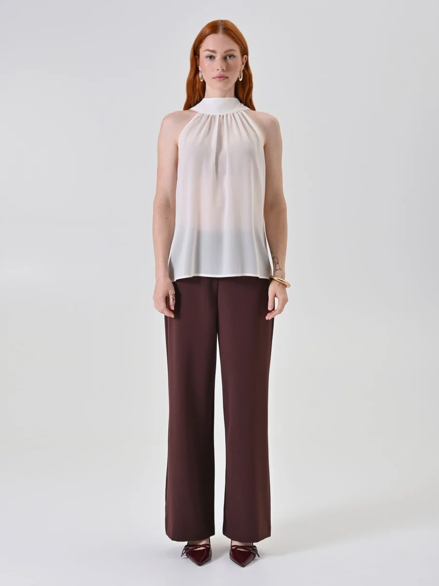 Top Bianco con Maxi Fiocco – Image 2