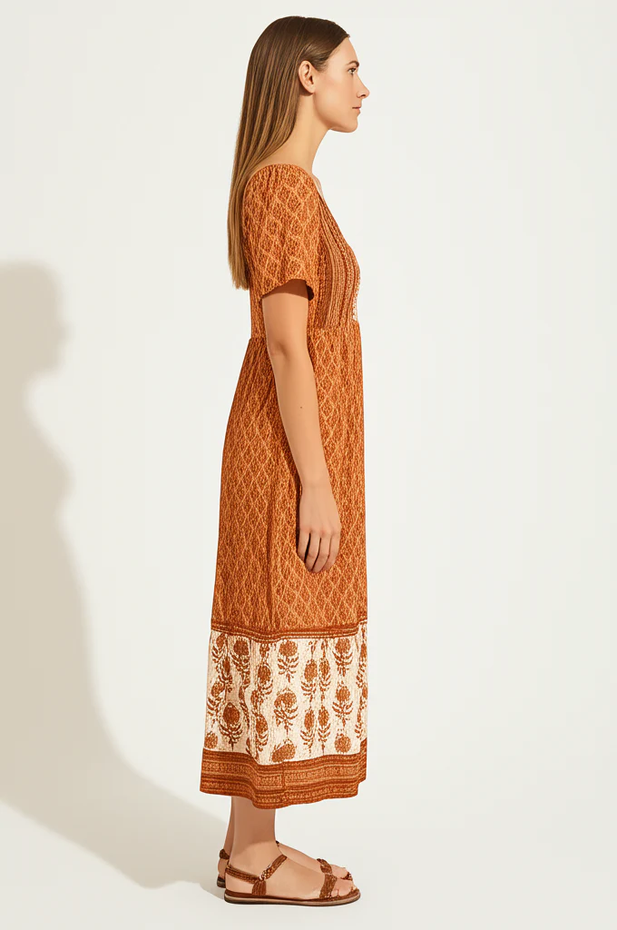 Robe Boheme Orange – Image 4