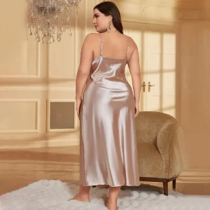 Robe Couleur Champagne Grande Taille