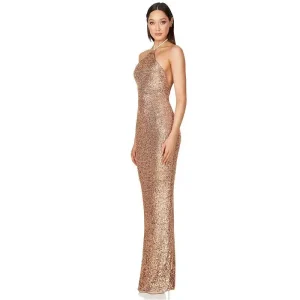 Robe Paillette Champagne