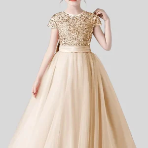 Robe Demoiselle d'Honneur Fille Champêtre