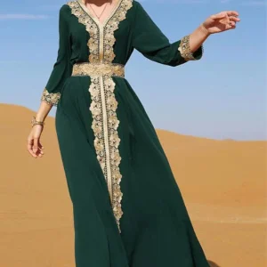 Robe Demoiselle D'Honneur Marocaine