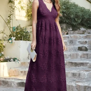 Robe Demoiselle D'Honneur Mauve