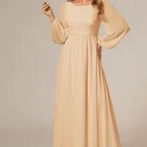 Robe Demoiselle D'Honneur Nude