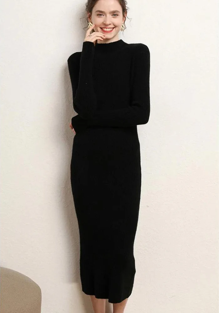 Robe d'hiver en cachemire – Image 5