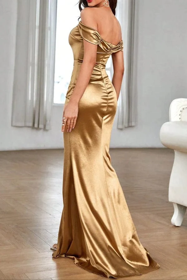 Robe Dorée Moulante – Image 3