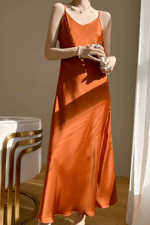 Robe Droite Terracotta – Image 3