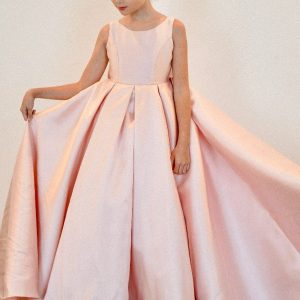 Robe Fillette Rose Poudré