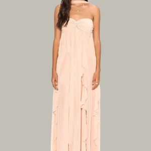 Robe Fluide Rose Pâle