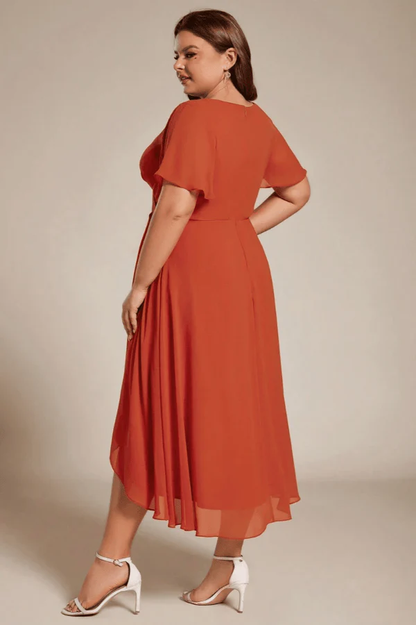 Robe Longue Terracotta Grande Taille – Image 3