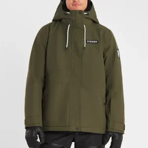 Veste de ski Aura Olive Green – Hommes