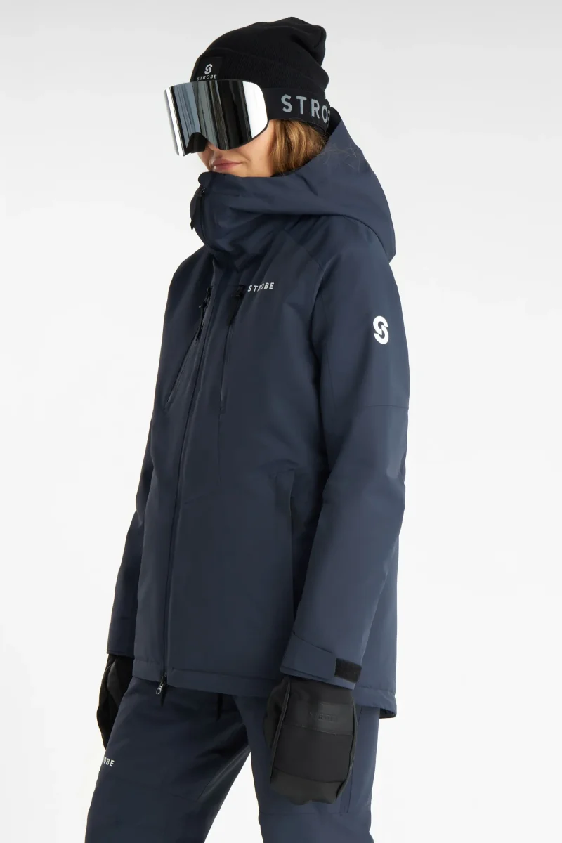 Veste de ski Lynx Deep Blue – Femmes – Image 3