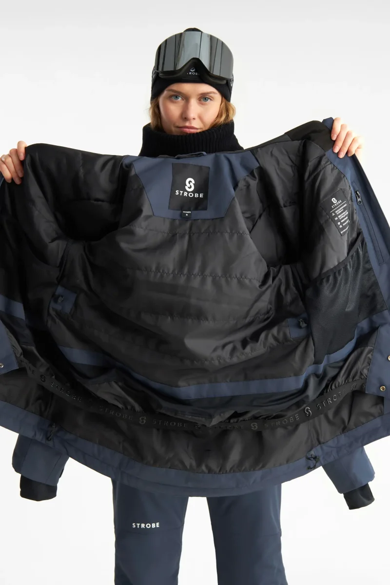 Veste de ski Lynx Deep Blue – Femmes – Image 9