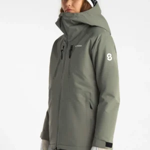 Veste de ski Lynx Smoke Green – Femmes
