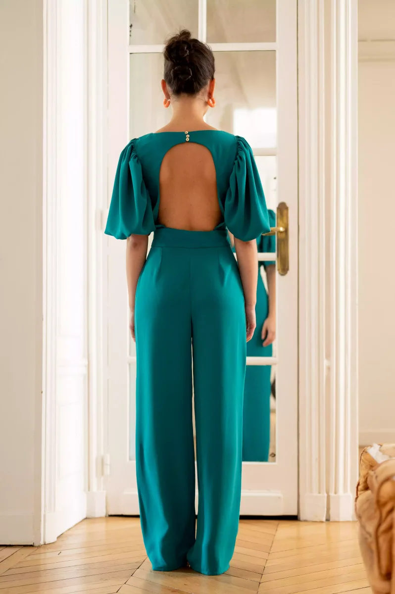 La Téméraire unie vert canard – Image 5